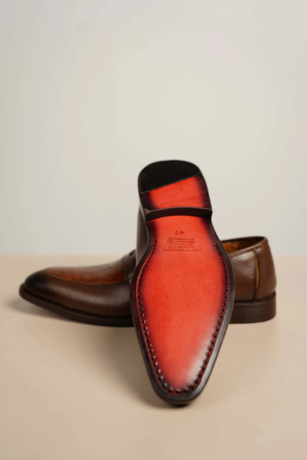 paname le diplomate - Mocassins en Cuir Véritable